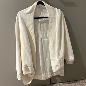 Z Supply Cream Open-Front Cardigan